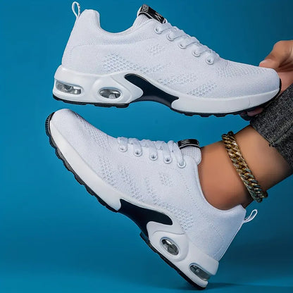 Eveloria Damen Luftkissen Sneaker Komfort