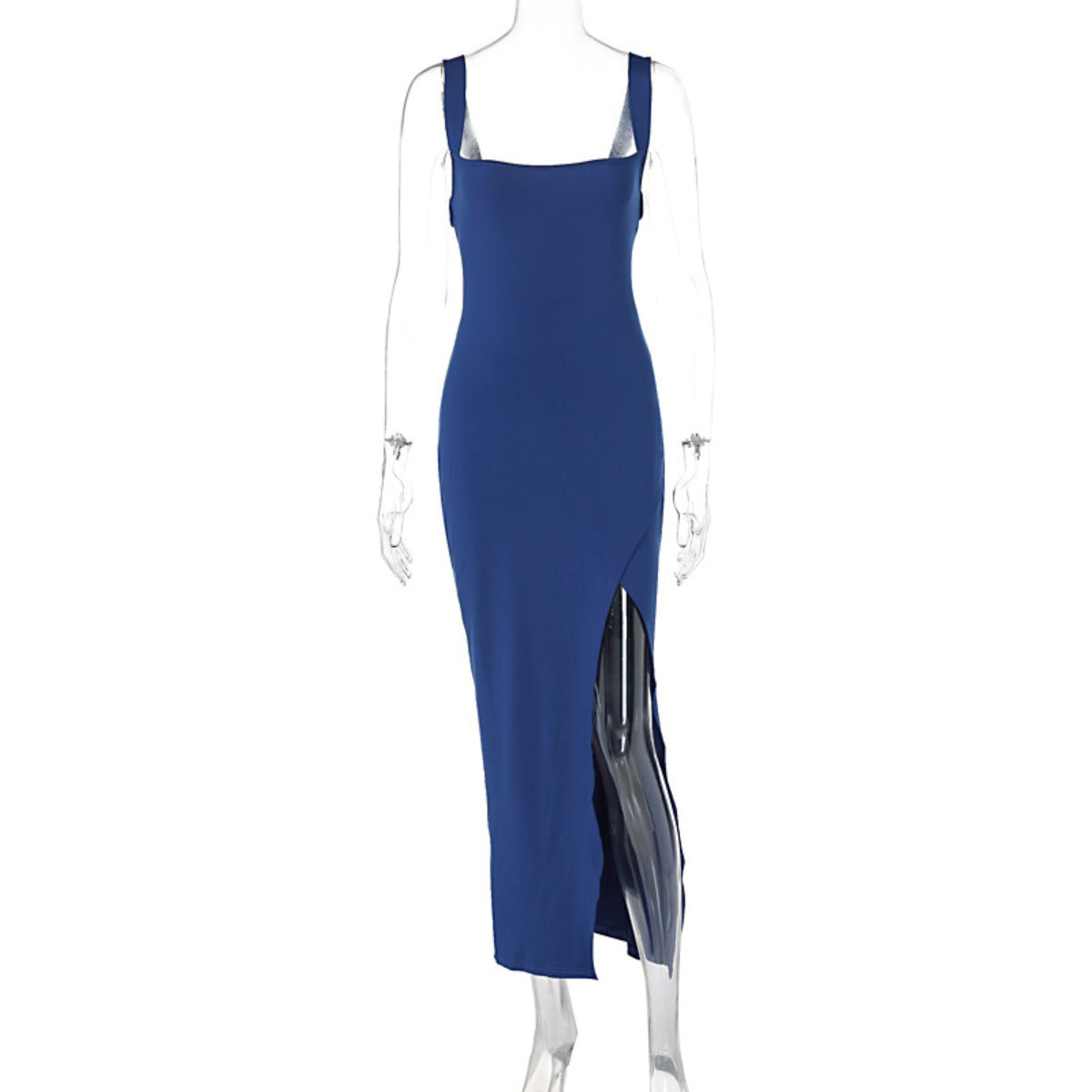Eveloria Damenkleid mit Geteilten Neckholder Trägern