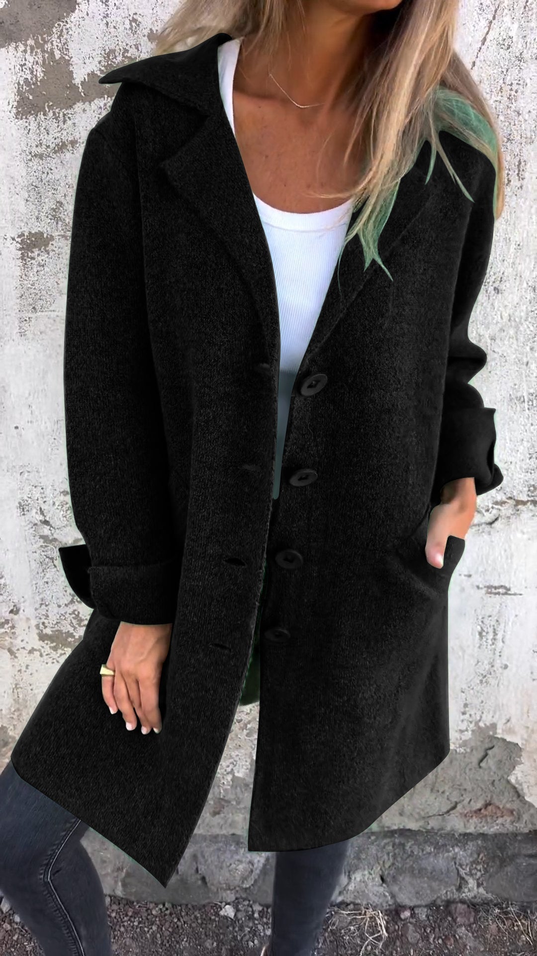 Eveloria Damen Langmantel