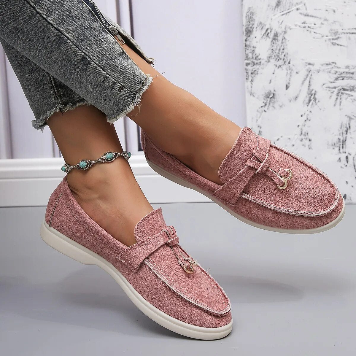 Eveloria Damen Wildschuhe Slipper