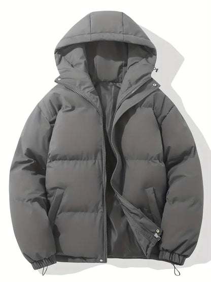 Damen Winterjacke Gepolstert Mit Kapuze