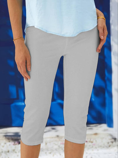 Damen Leggings Bequem Alltag