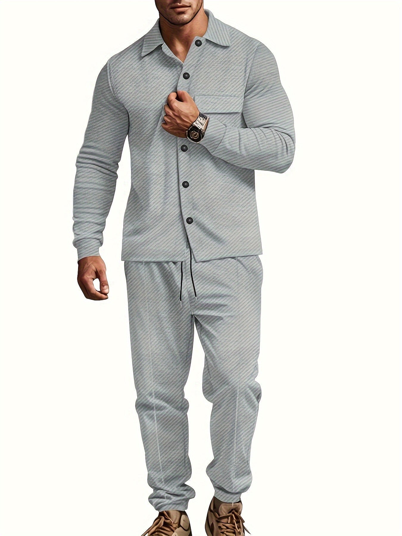 Herren Overall Mischgewebe Polyester