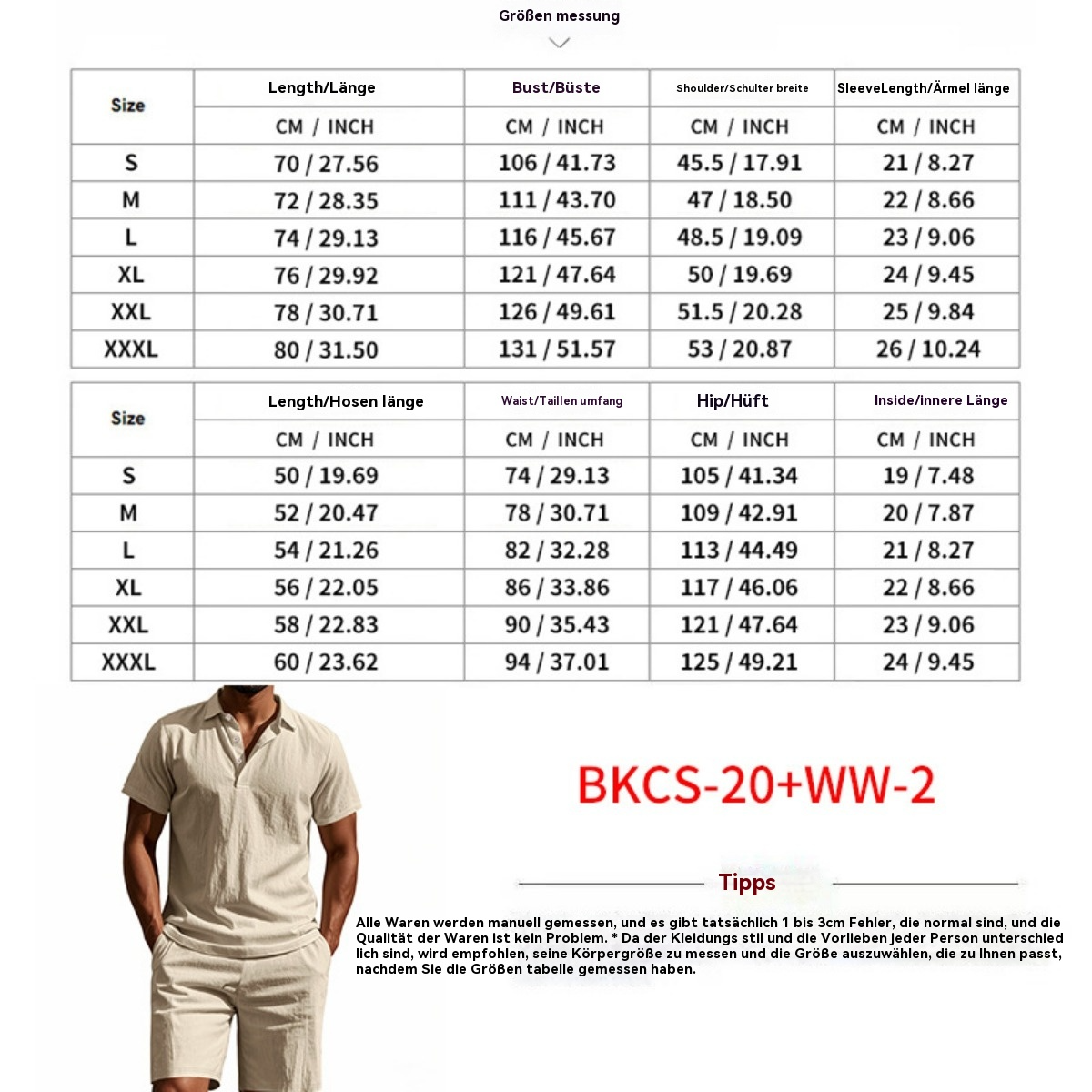 Eveloria Damen Kurzärmliges Poloshirt Strandanzug Shorts Set