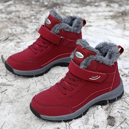 Unisex Winterstiefel Knöchelhoch Warm Gefüttert