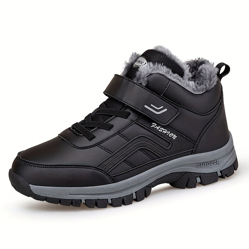 Herren Winterstiefel Mittelhoher Schnitt Warmfutter