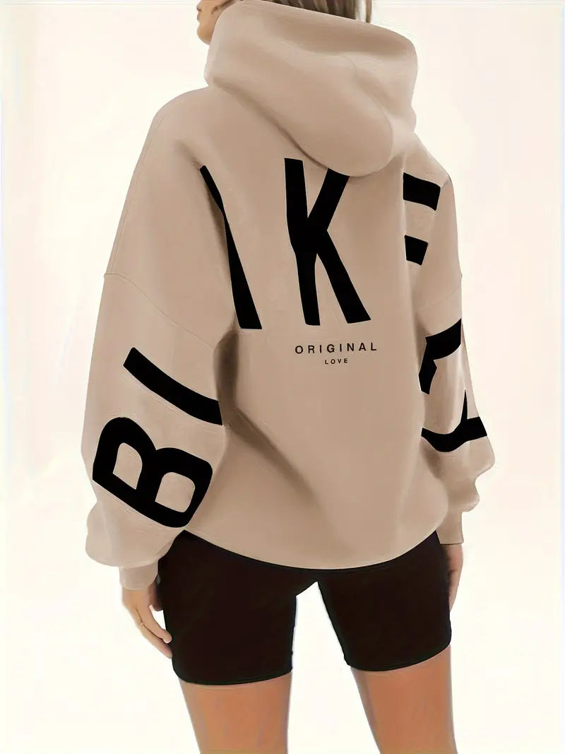 Damen Warme Kapuzenjacke Musterdesign