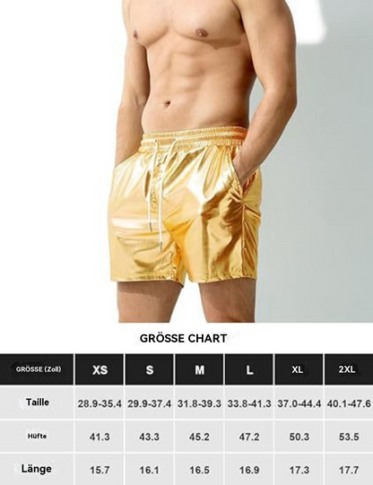 Eveloria Damen Shorts Glänzend