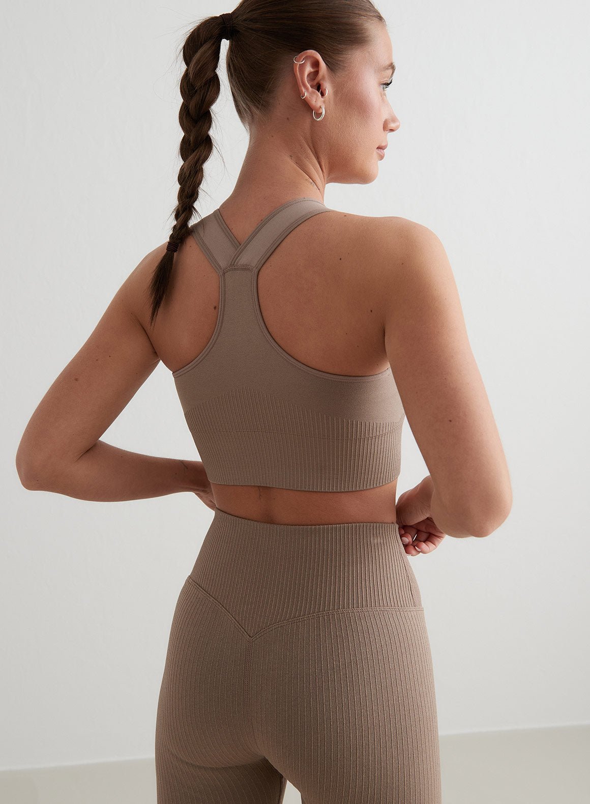 Damen Sport-BH Nahtlos Für Gym Wear