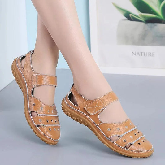 Eveloria Damen Orthopädische Sandalen Bequemer Verschluss - Eveloria