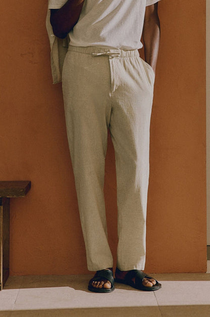 Herren Casualhose Kordelzug Vielfarbig