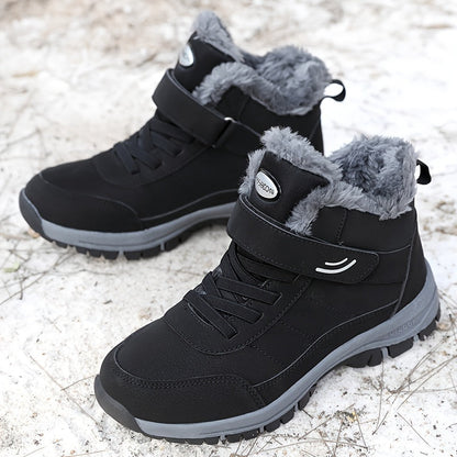 Unisex Winterstiefel Knöchelhoch Warm Gefüttert