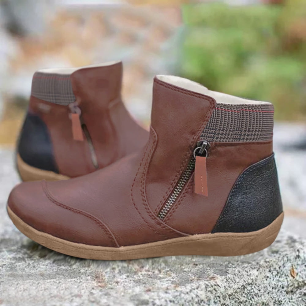 Eveloria Damen Orthopädische Stiefel Wasserdicht