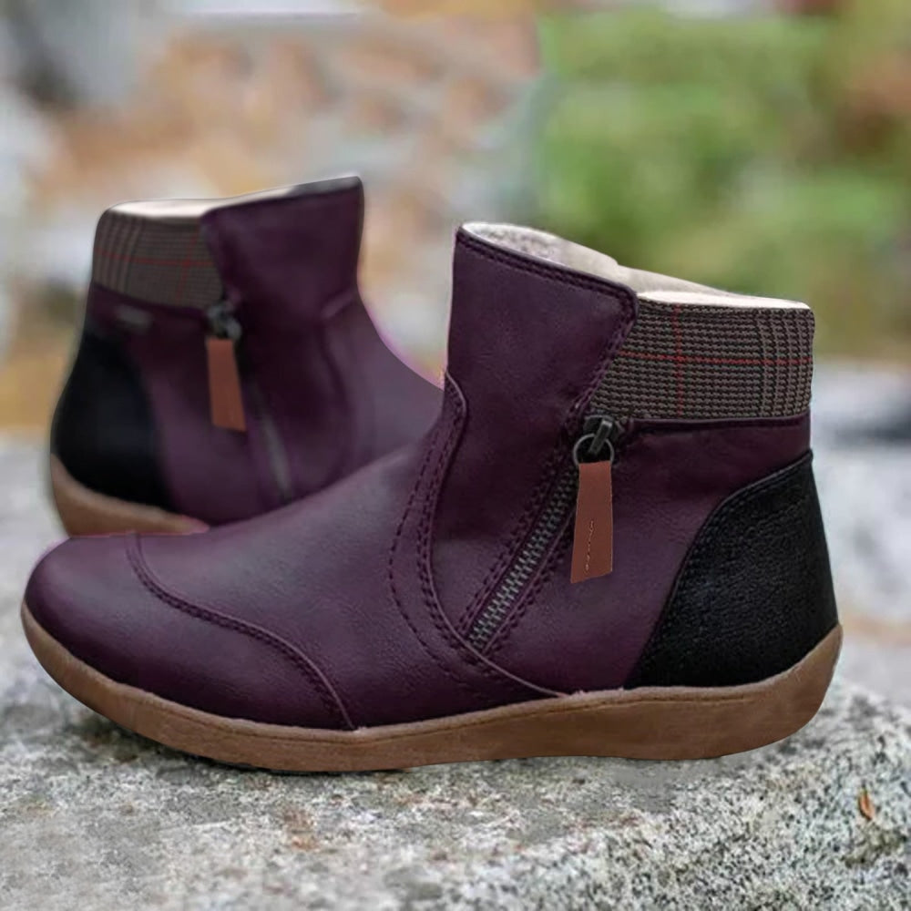 Eveloria Damen Orthopädische Stiefel Wasserdicht
