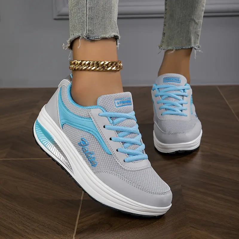 Damen Laufschuhe Schnürverschluss