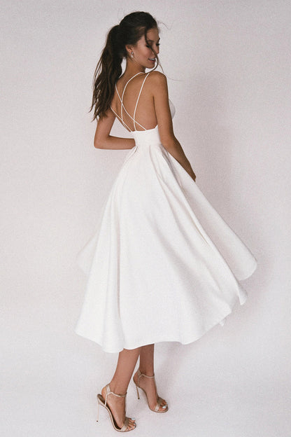 Damen Festliches Midi-Kleid Ballkleid