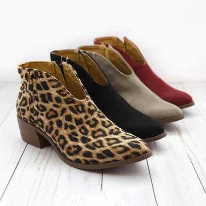 Eveloria Damen Stiefeletten Stilvoll Schwarz - Eveloria