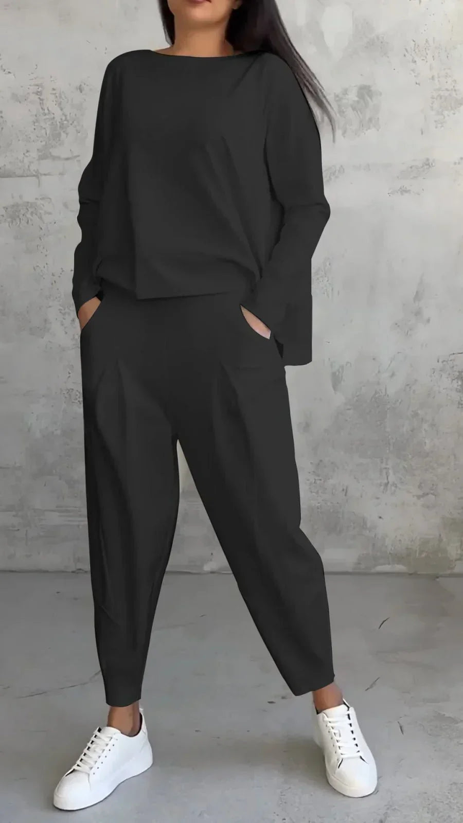 Eveloria Damen Zweiteiliges Set Gemütlich