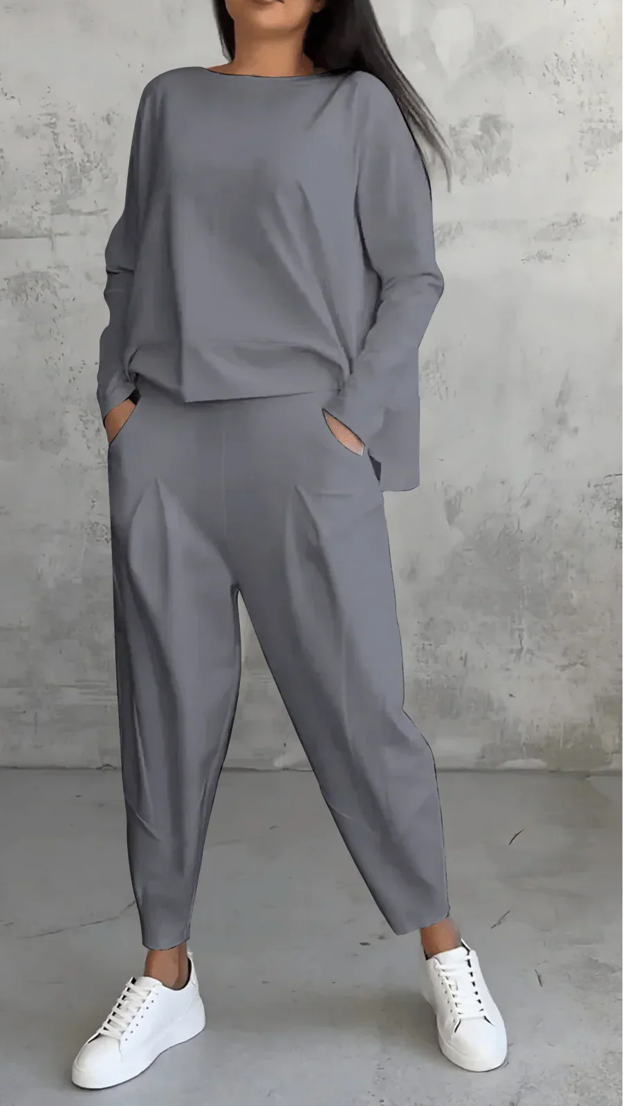 Eveloria Damen Zweiteiliges Set Gemütlich
