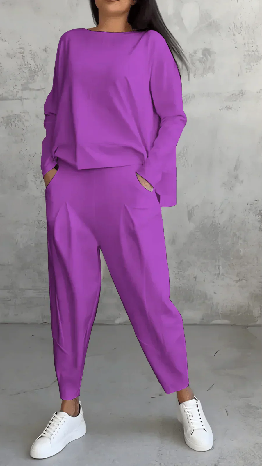 Eveloria Damen Zweiteiliges Set Gemütlich