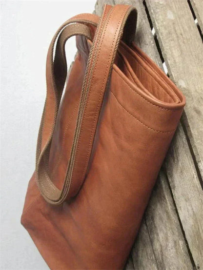 Damen Schultertasche mit Außentasche