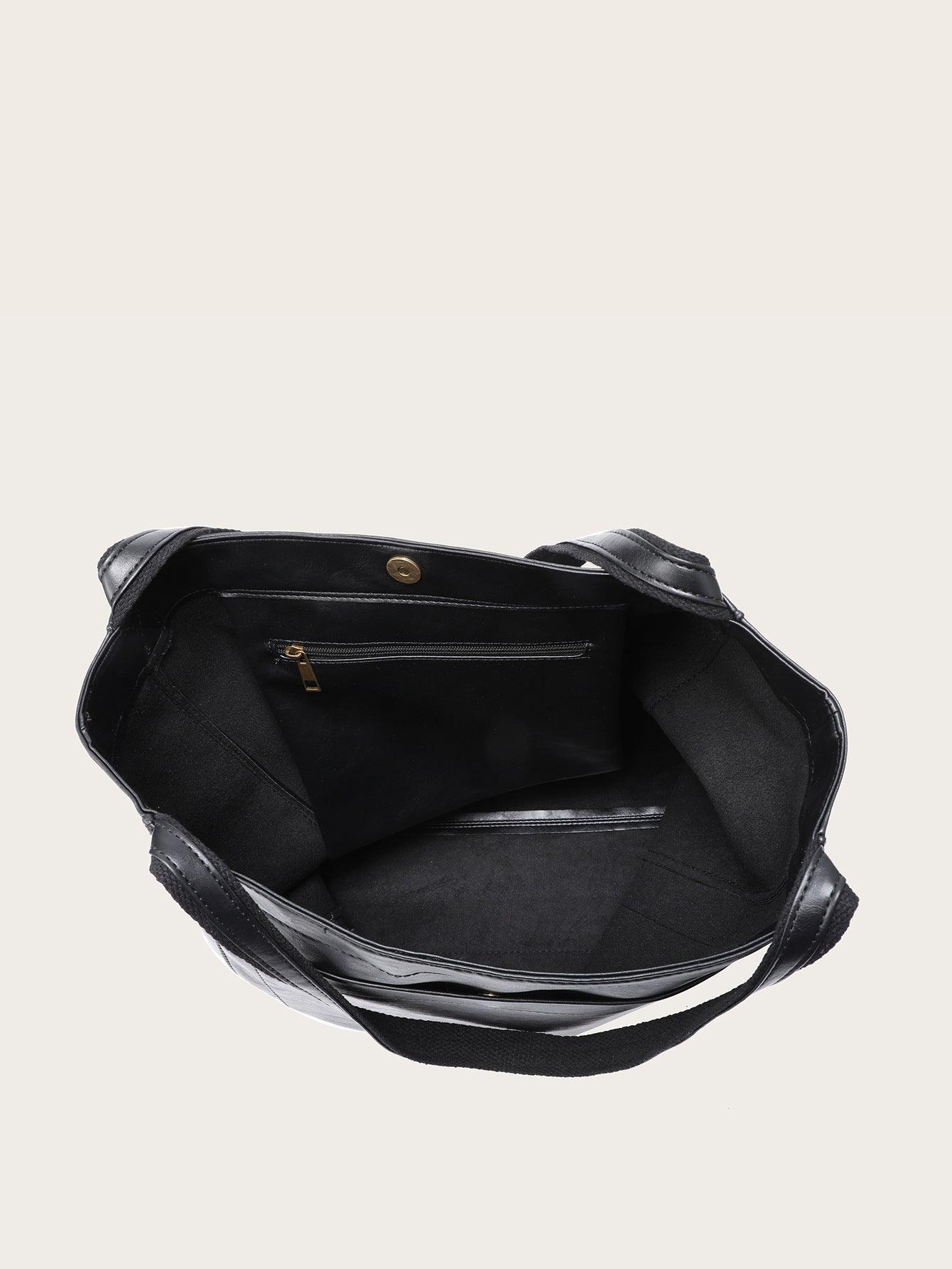 Damen Schultertasche mit Außentasche