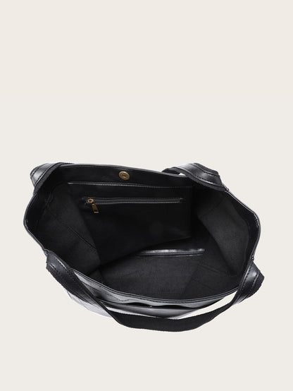 Damen Schultertasche mit Außentasche