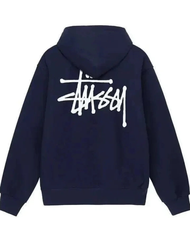 Herren Hoodie Minimalistisch Clean Design Schwarz - Eveloria