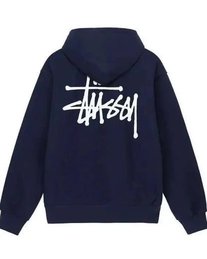 Herren Hoodie Minimalistisch Clean Design Schwarz - Eveloria