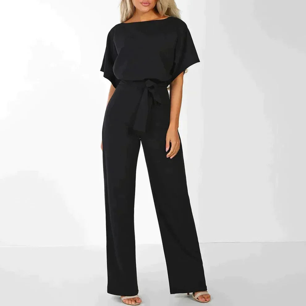 Damen Stylischer Overall Unifarben Eveloria