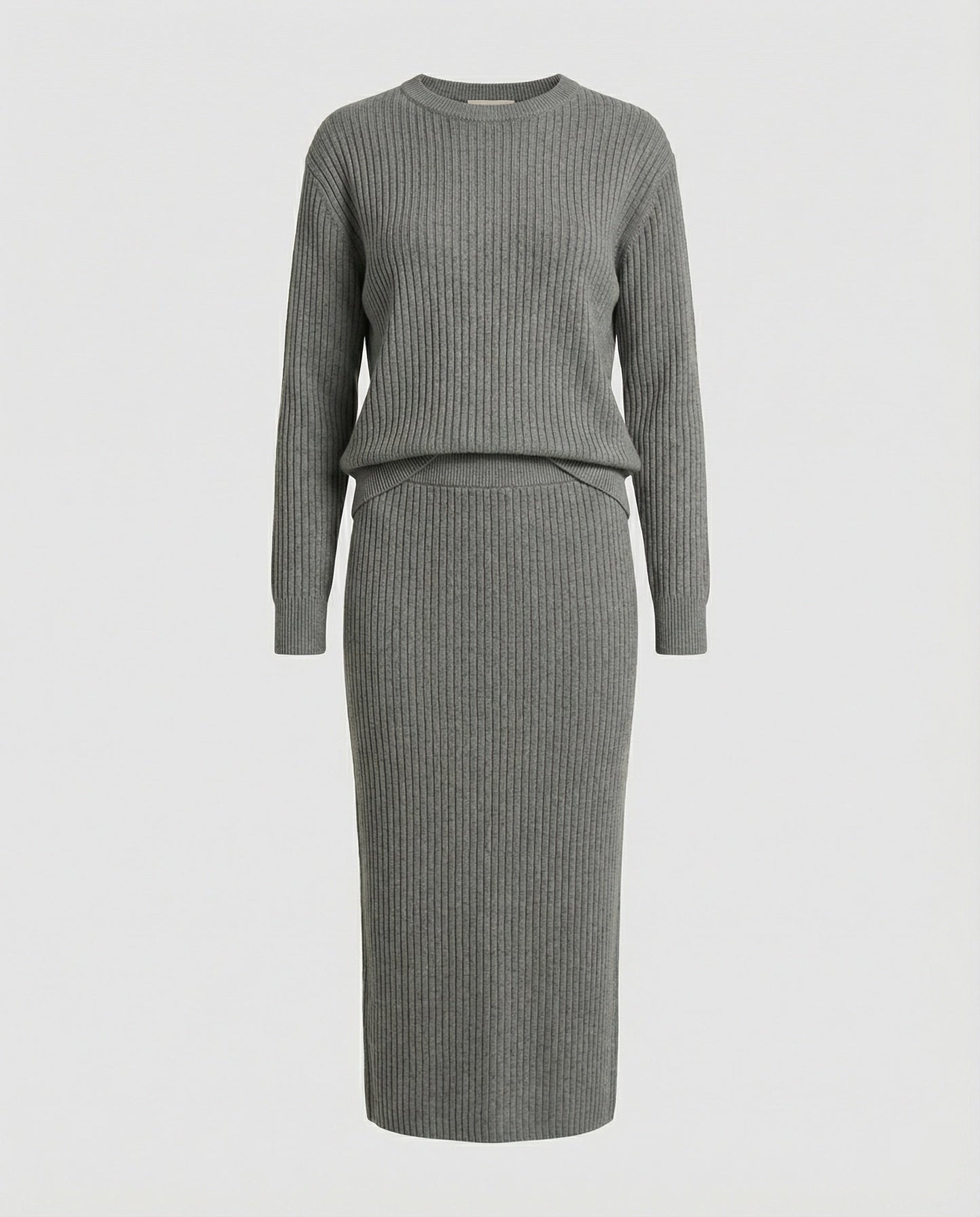 Damen Strickset Pullover und Rock