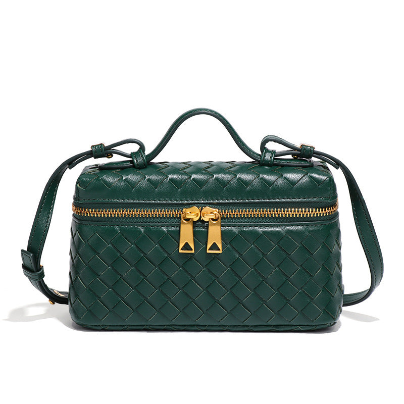 Damen Mini-Handtasche Leder mit Umhängegurt