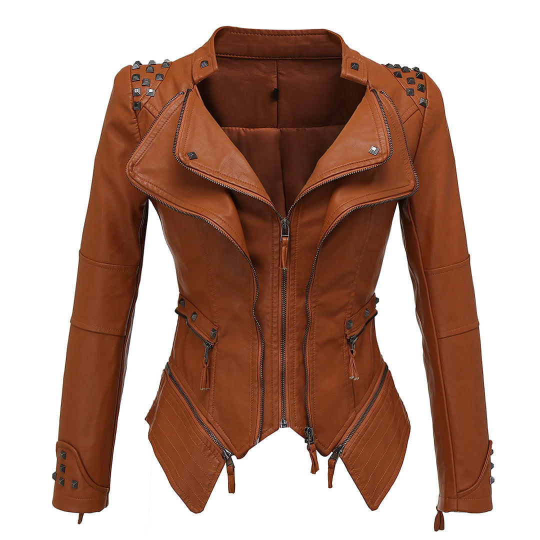 Eveloria Damen Taillierte Jacke