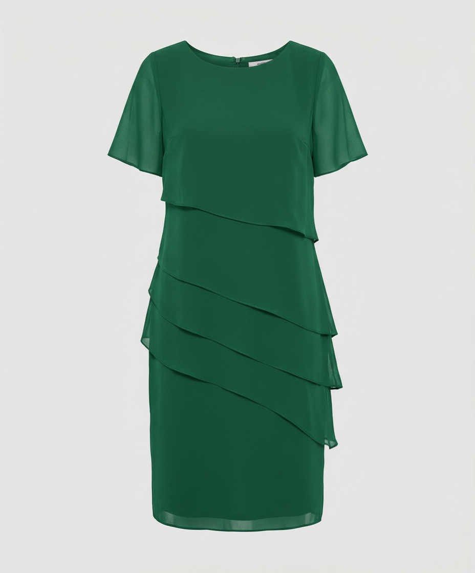 Elegantes Damenkleid Schlankmachend
