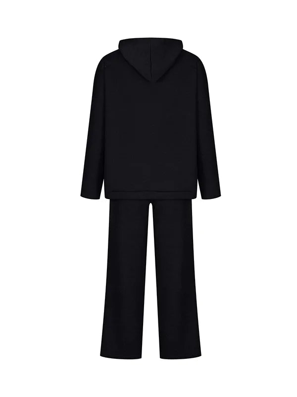 Eveloria Damen Hoodie Set Gestreift
