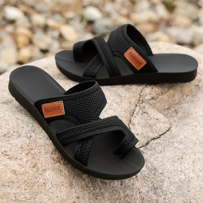 Eveloria Damen Sandalen Schick Leder