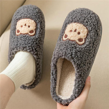 Eveloria Damen Flauschige Tierpantoffeln