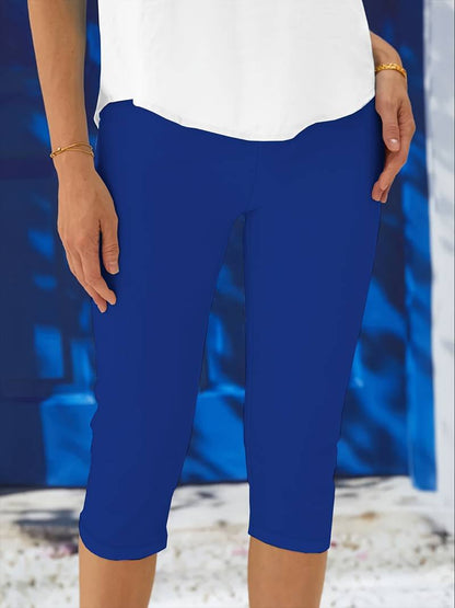 Damen Leggings Bequem Alltag