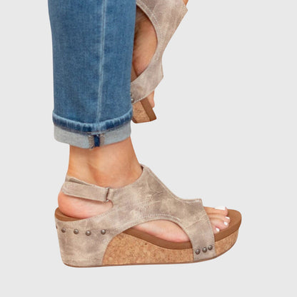 Damen Orthopädische Plattform Sandalen