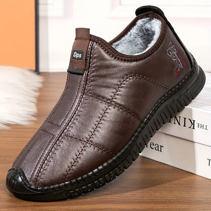 Eldric Herren Winterschuhe Warm Gefüttert