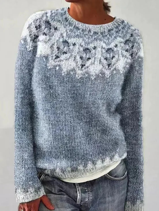 Eveloria Damen Klassischer Pullover