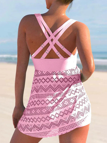 Eveloria Damen Tankini-Set mit Polsterung - Eveloria
