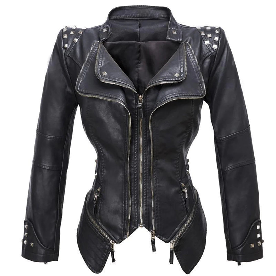 Eveloria Damen Taillierte Jacke - Eveloria