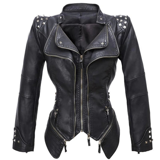 Eveloria Damen Taillierte Jacke - Eveloria