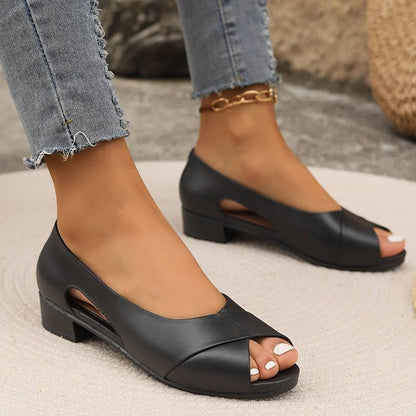 Eveloria Damen Orthopädische Hackensandale Elegant