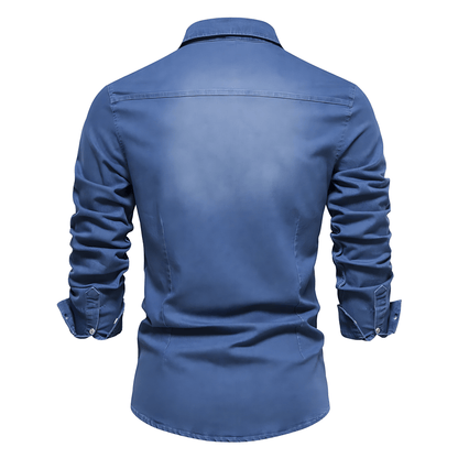 Eveloria Damen Denim Hemd