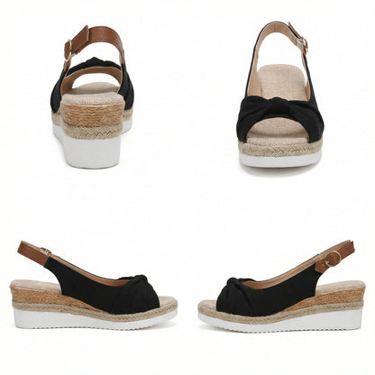 Eveloria Damen Orthopädische Sandalen Zehenspitze