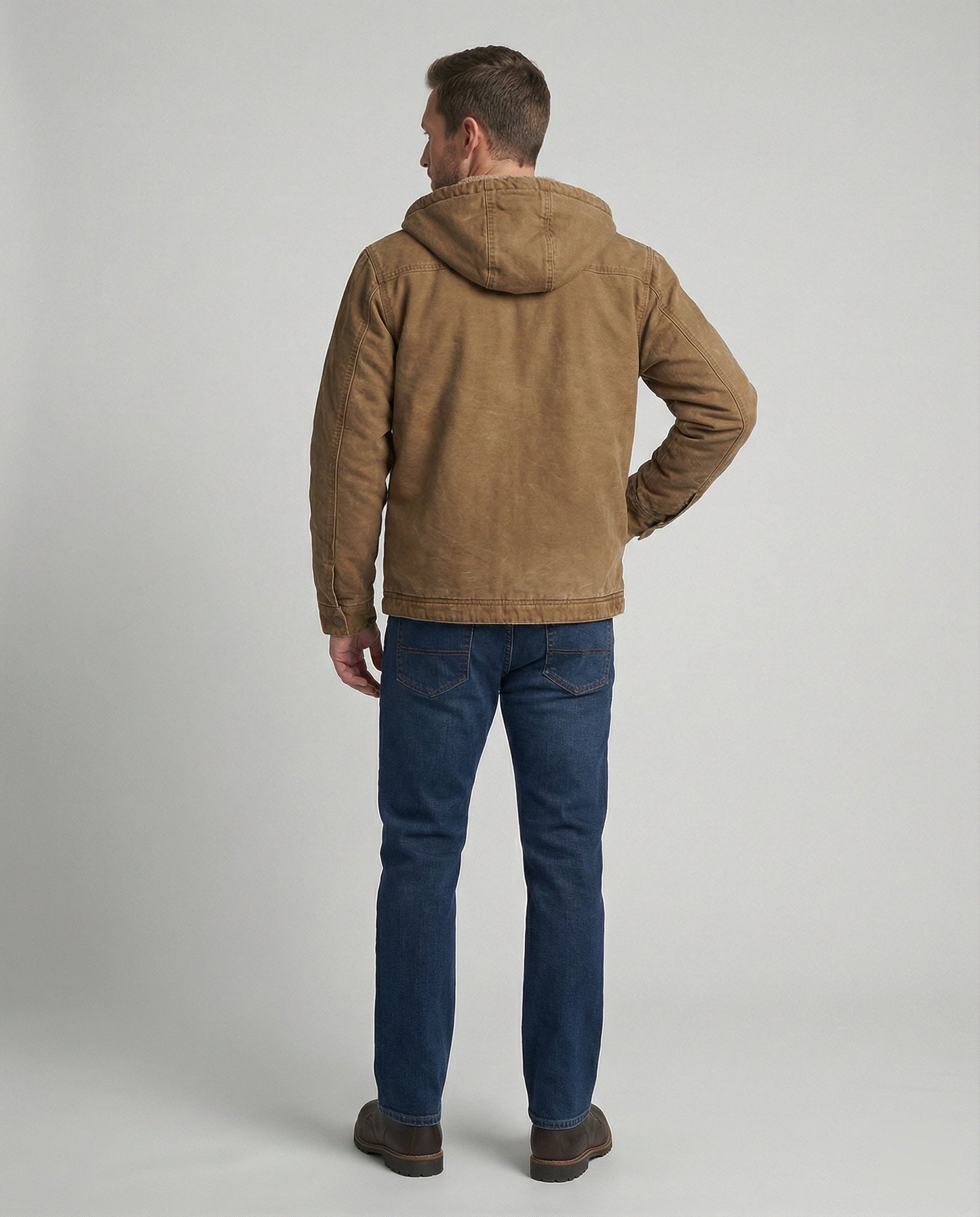 Herren Winter-Bomberjacke Warm Isoliert
