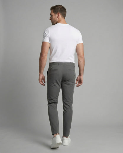 Herren Slimfit Chinohose Elastisch