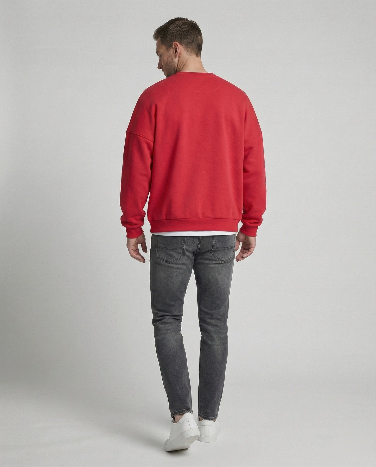 Herren Oversize Sweatshirt Freizeitkleidung
